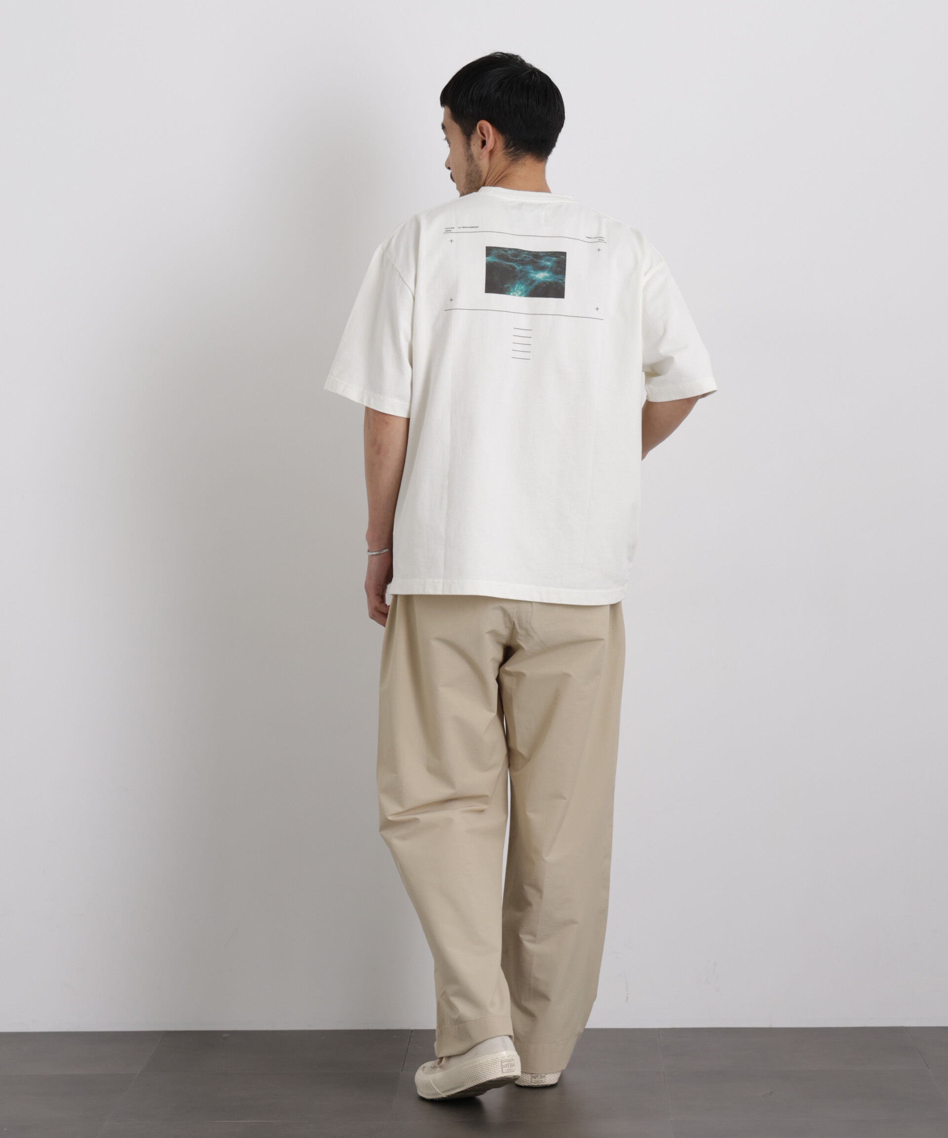 nano･universe「AtoZTシャツ 半袖」|Tシャツ・カットソー|
