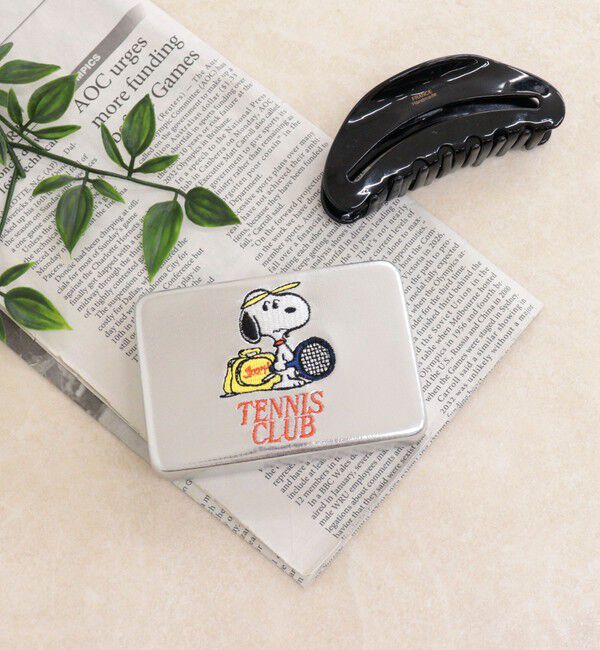 fredy emue「【PEANUTS/ピーナッツ】スクエアミラーケース」|ポーチ|