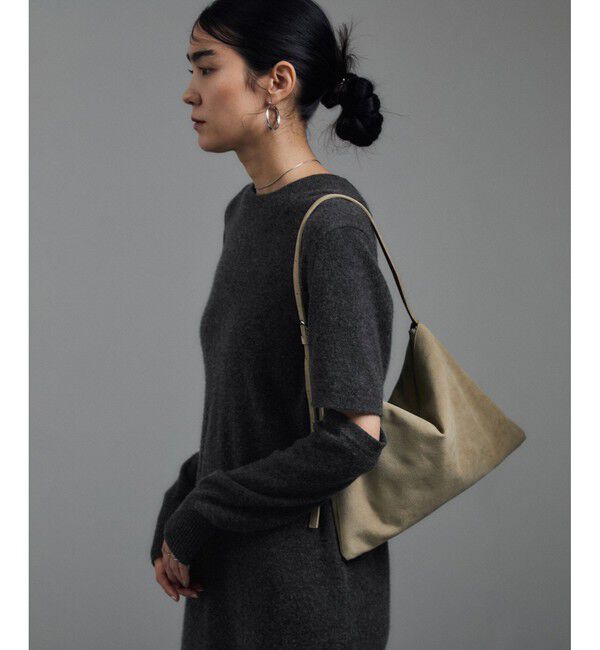 SALON adam et rope'「カシミヤニットミニワンピース」|ワンピース|
