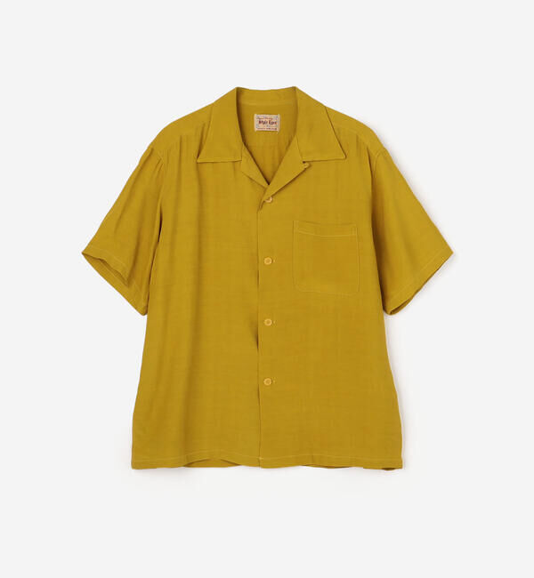 「STYLE EYES | 〈別注〉レーヨン ボウリングシャツ PLANE WOMEN」|シャツ・ブラウス|