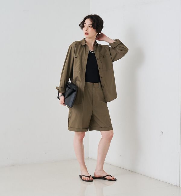 Rouge vif「【セットアップ対応】コットンショートパンツ/ハーフパンツ」|その他|