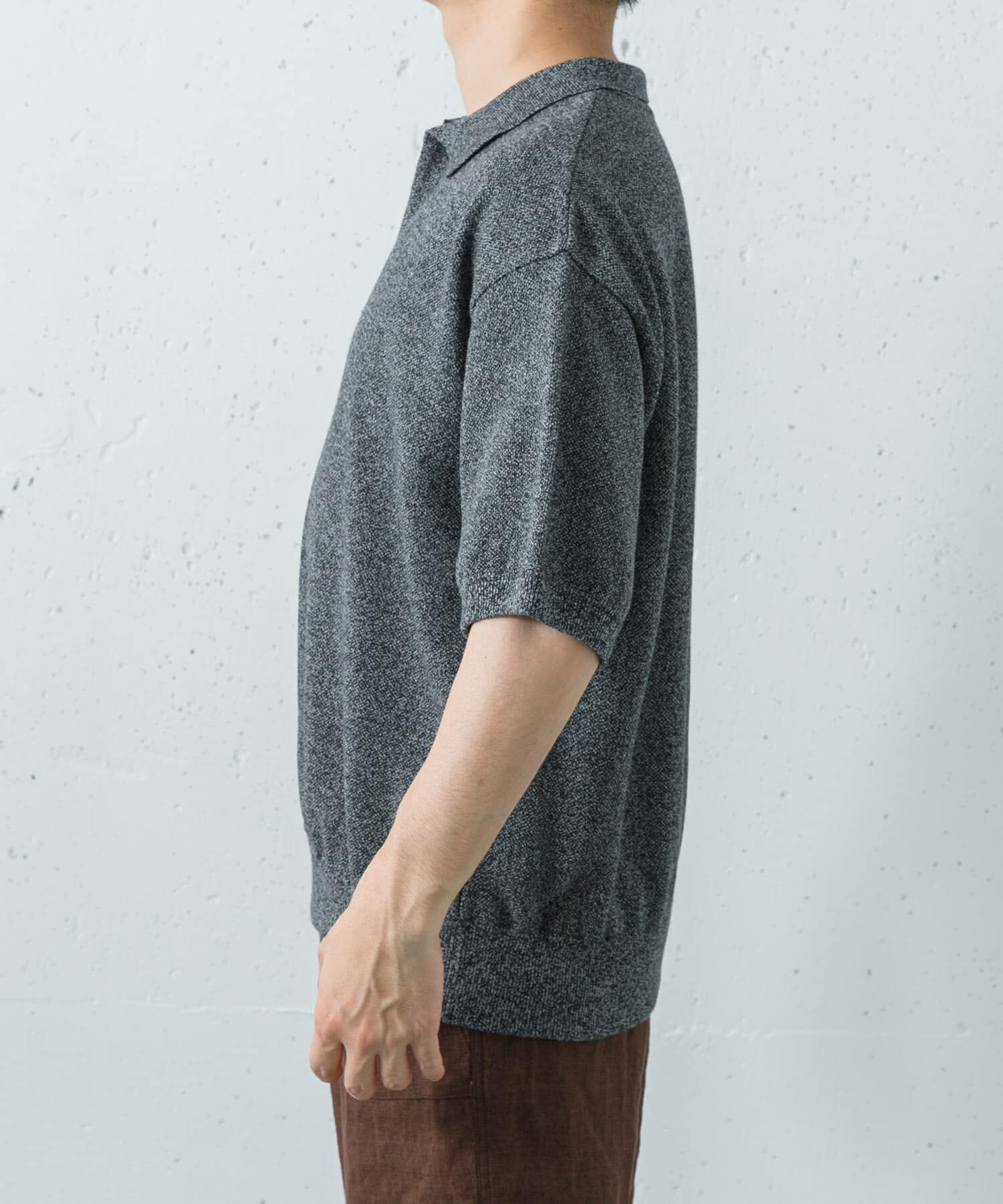 URBAN RESEARCH「crepuscule　Co/Ra Moss Stitch Skipper」|ニット・セーター|