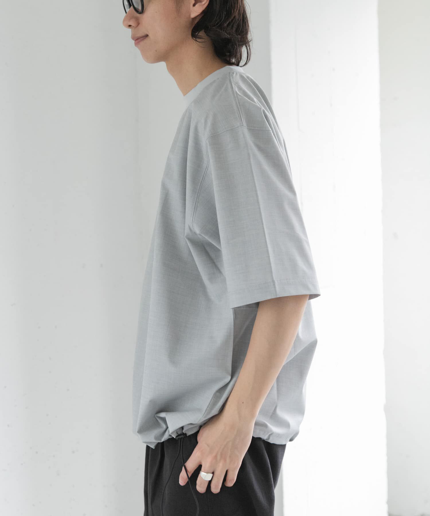 URBAN RESEARCH DOORS「FORK&SPOON　キャリーマンヘムスピンドルTシャツ」|Tシャツ・カットソー|