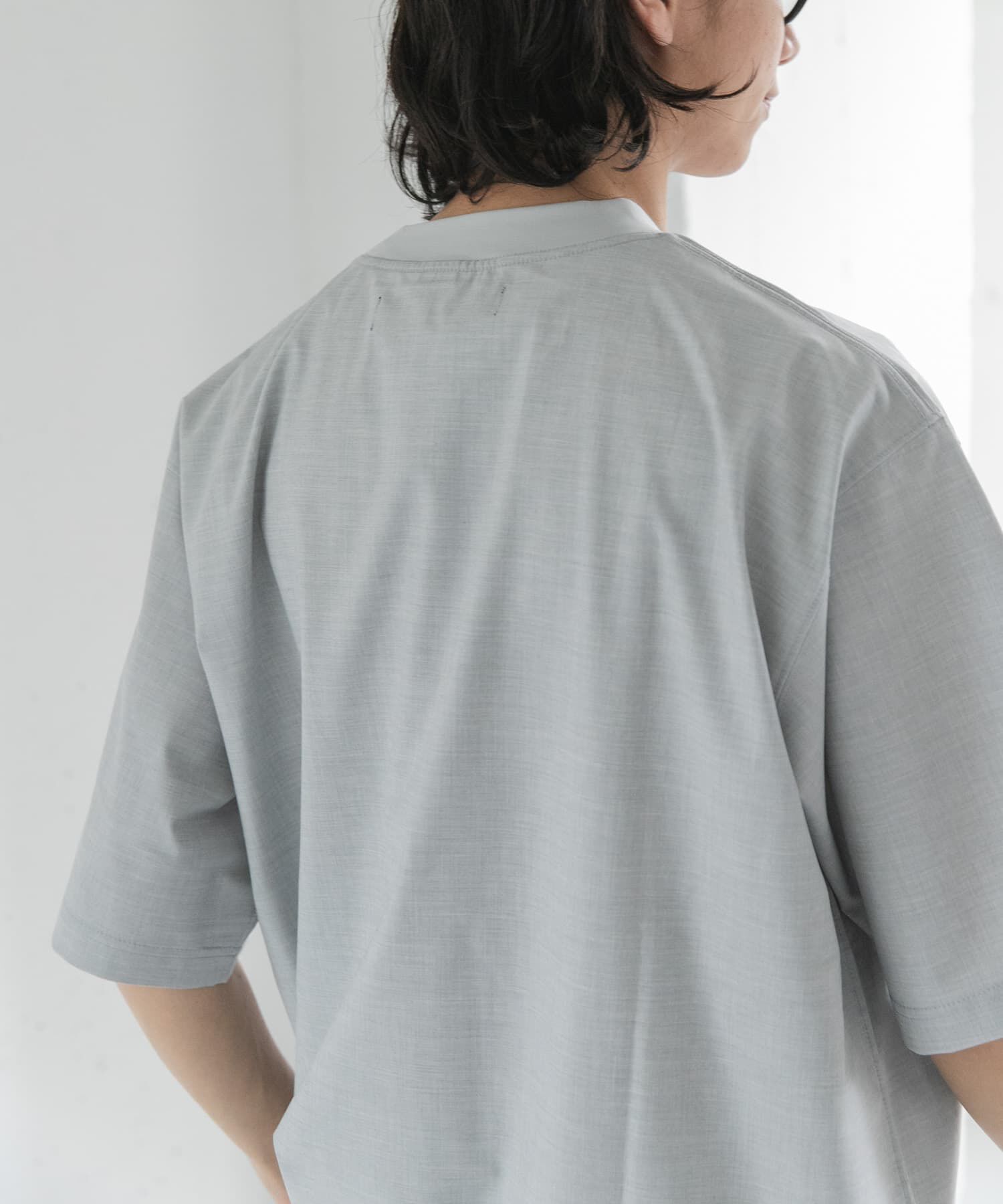 URBAN RESEARCH DOORS「FORK&SPOON　キャリーマンヘムスピンドルTシャツ」|Tシャツ・カットソー|