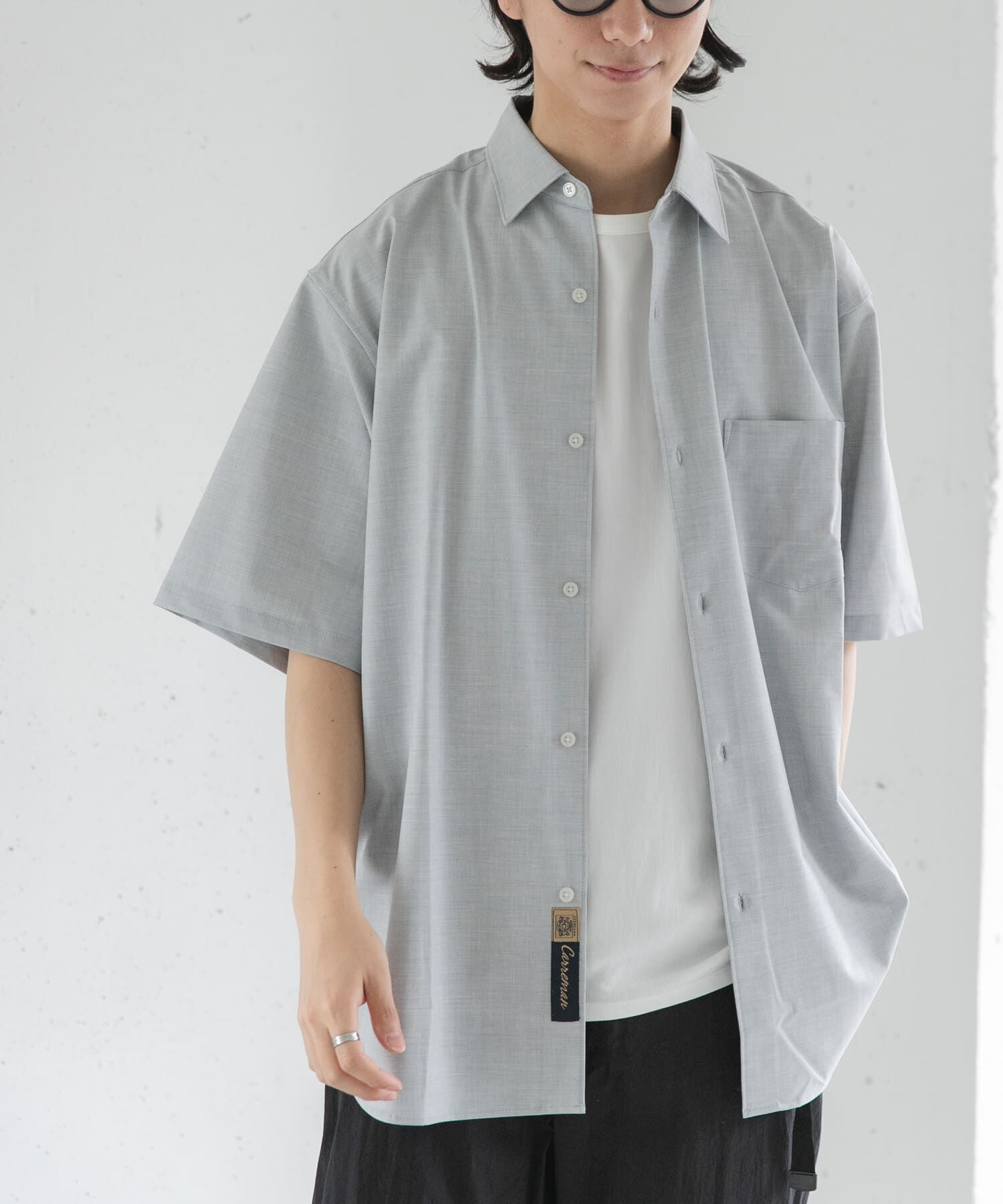 URBAN RESEARCH DOORS「FORK&SPOON　キャリーマンレギュラーカラーシャツ」|シャツ・ブラウス|