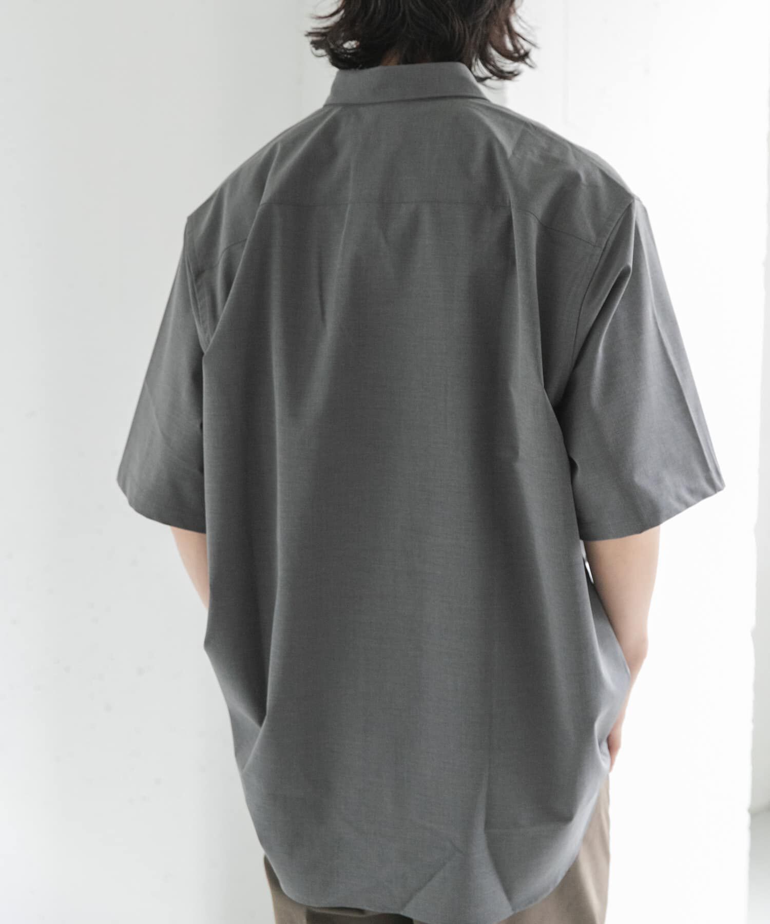 URBAN RESEARCH DOORS「FORK&SPOON　キャリーマンレギュラーカラーシャツ」|シャツ・ブラウス|