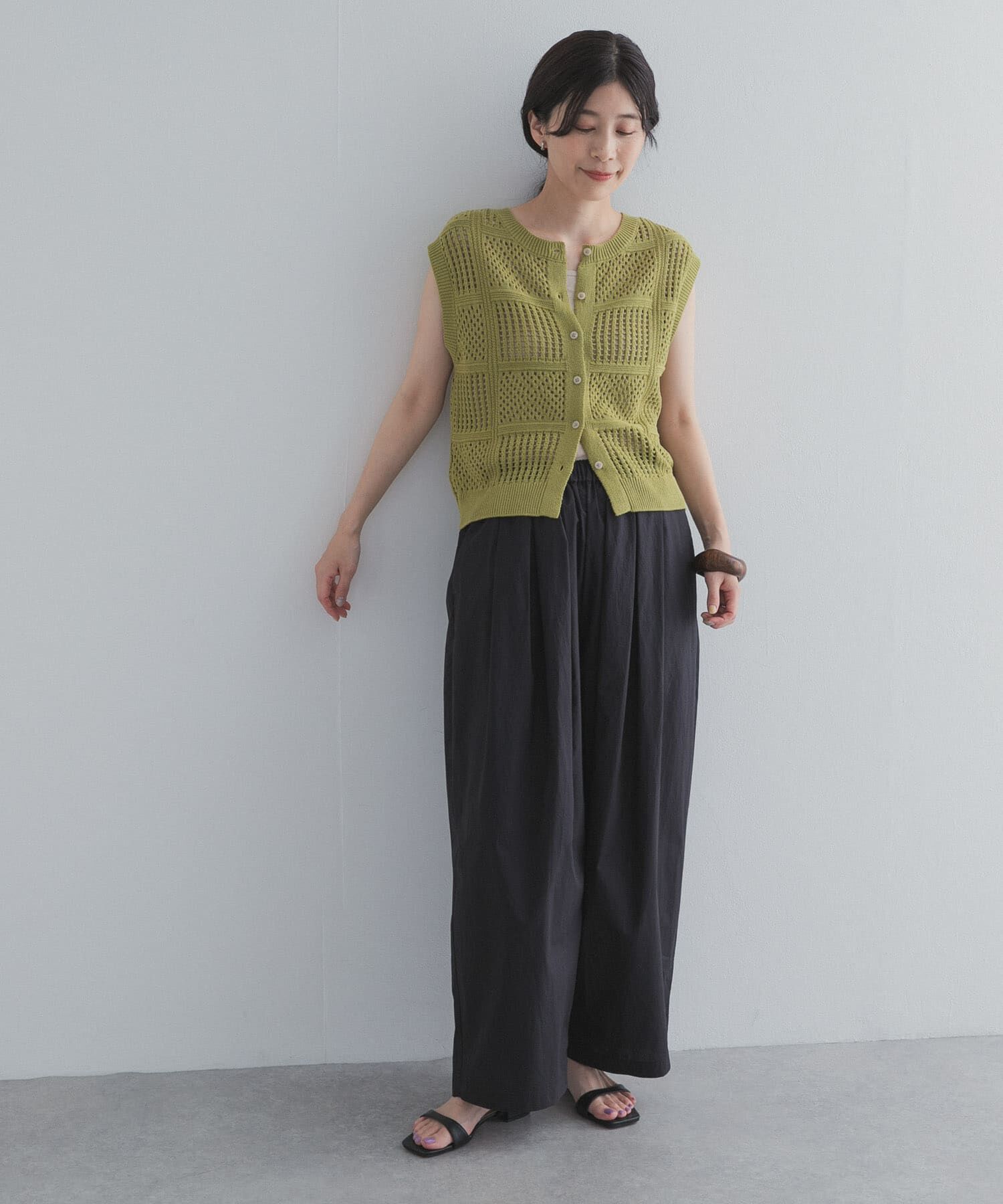 URBAN RESEARCH DOORS「ギャザーボリュームパンツ」|その他|