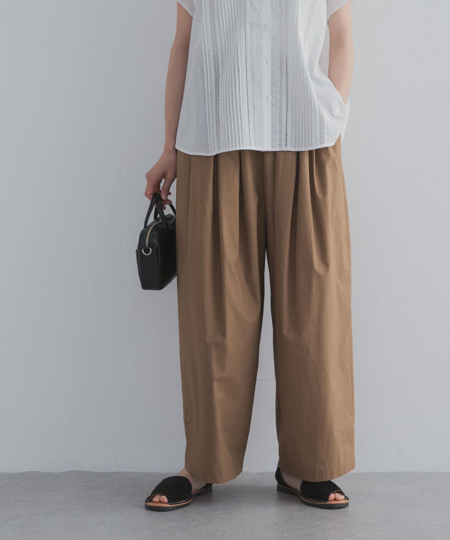 URBAN RESEARCH DOORS「ギャザーボリュームパンツ」|その他|