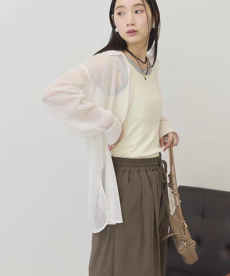 AMERICAN HOLIC「メッシュ長袖シャツ」|シャツ・ブラウス|