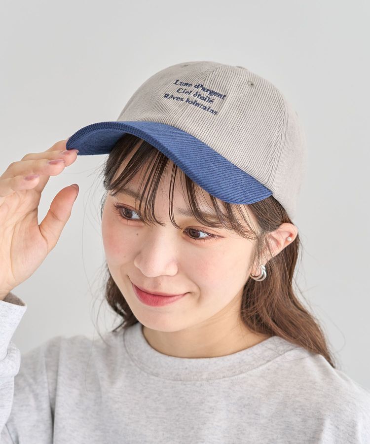 armonia「everywalk.コーデュロイロゴキャップ」|その他|Gray