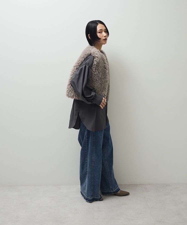 Green Parks「・ELENCARE DUE シープファーベスト」|ベスト・ジレ|
