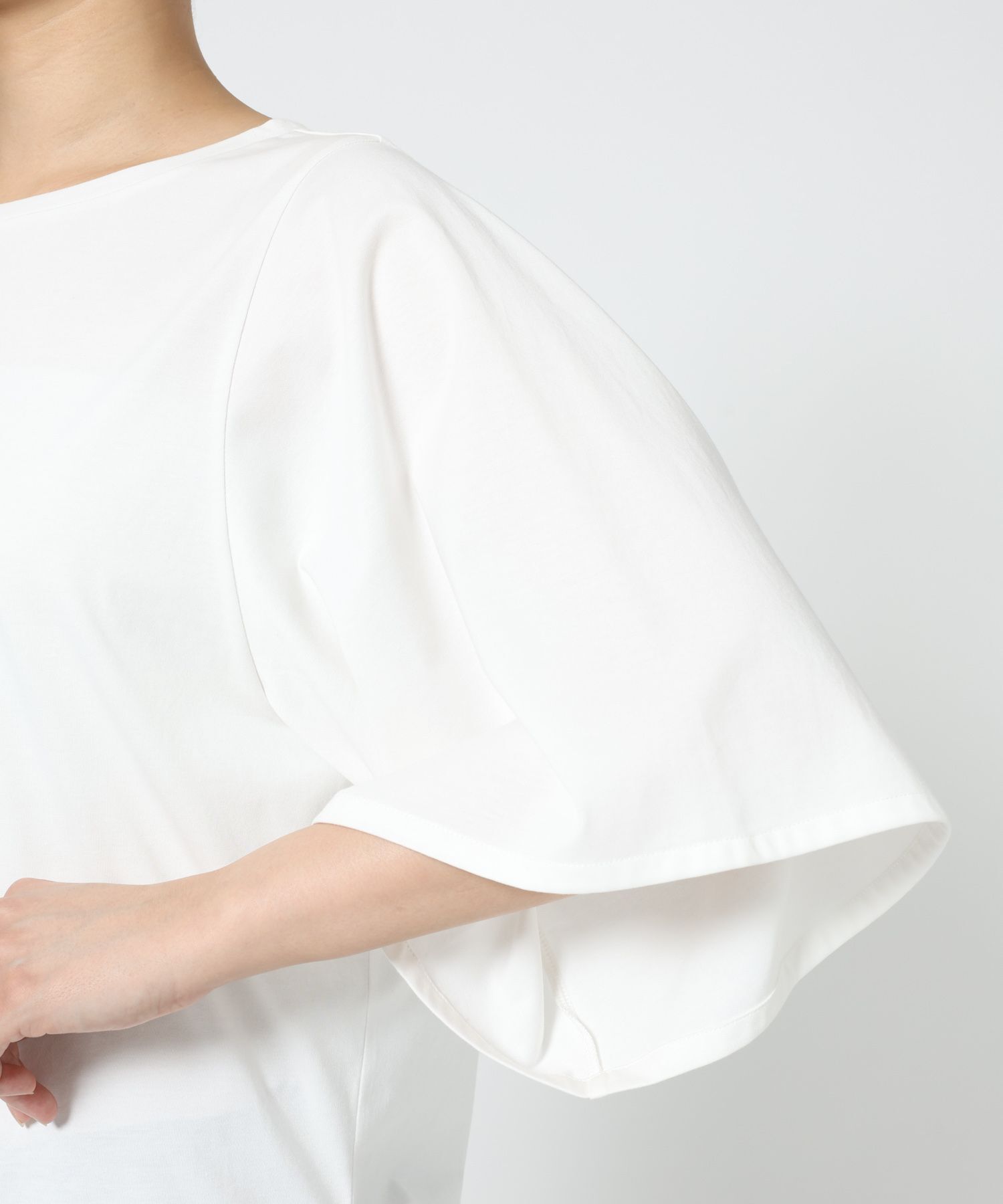 BABYLONE「ワイドスリーブクルーネックプルオーバー」|Tシャツ・カットソー|