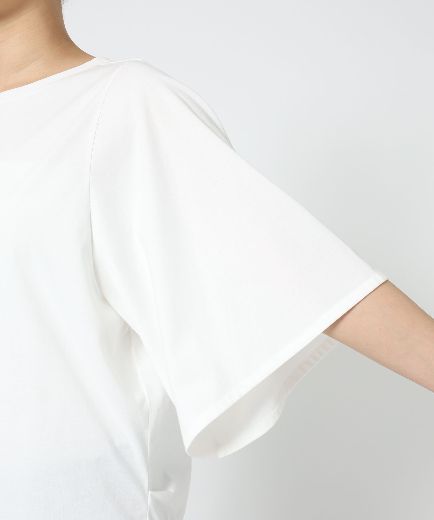 BABYLONE「ワイドスリーブクルーネックプルオーバー」|Tシャツ・カットソー|