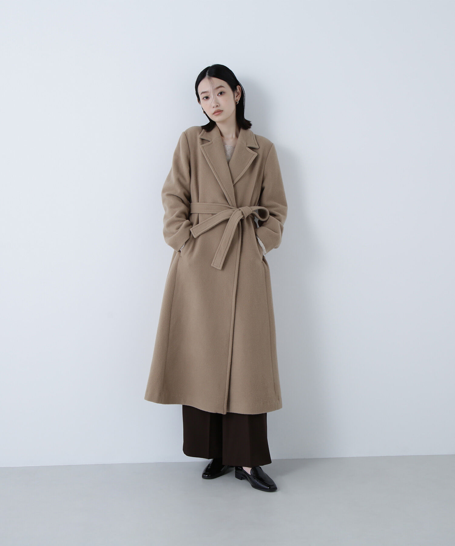 「テーラーベルテッドロングコート」|その他|