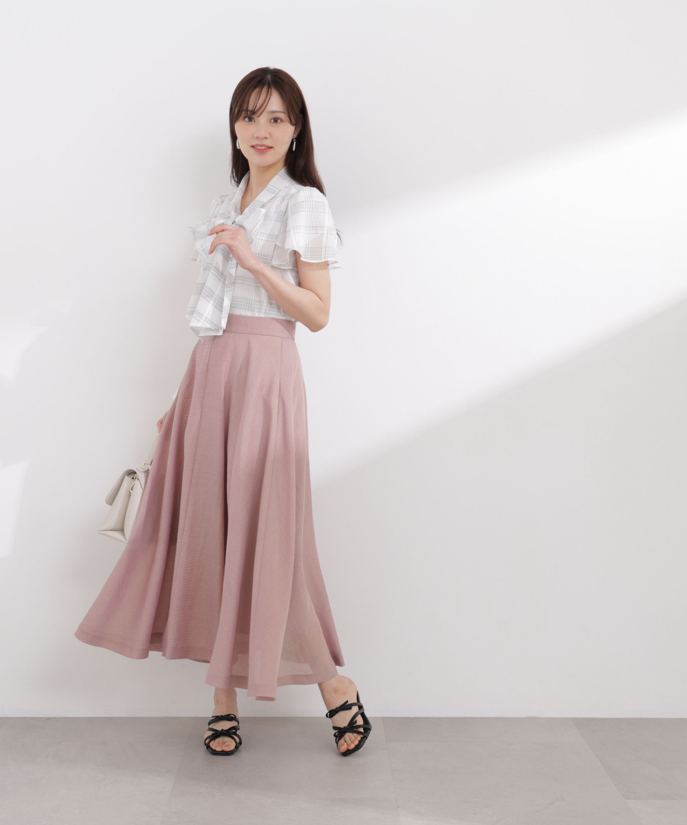PROPORTION BODY DRESSING「メッシュサーキュラースカート 26SS」|スカート|
