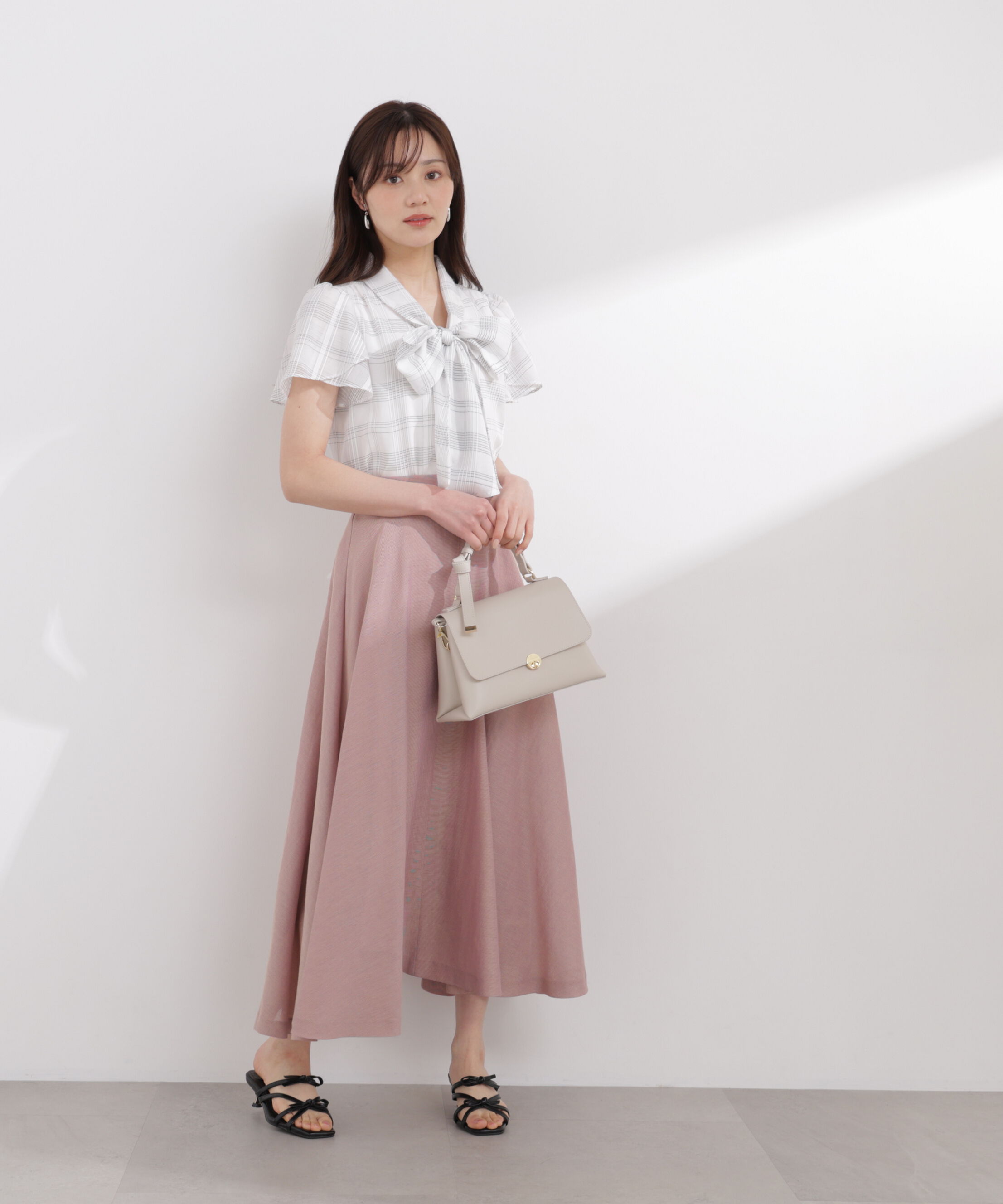 PROPORTION BODY DRESSING「メッシュサーキュラースカート 26SS」|スカート|