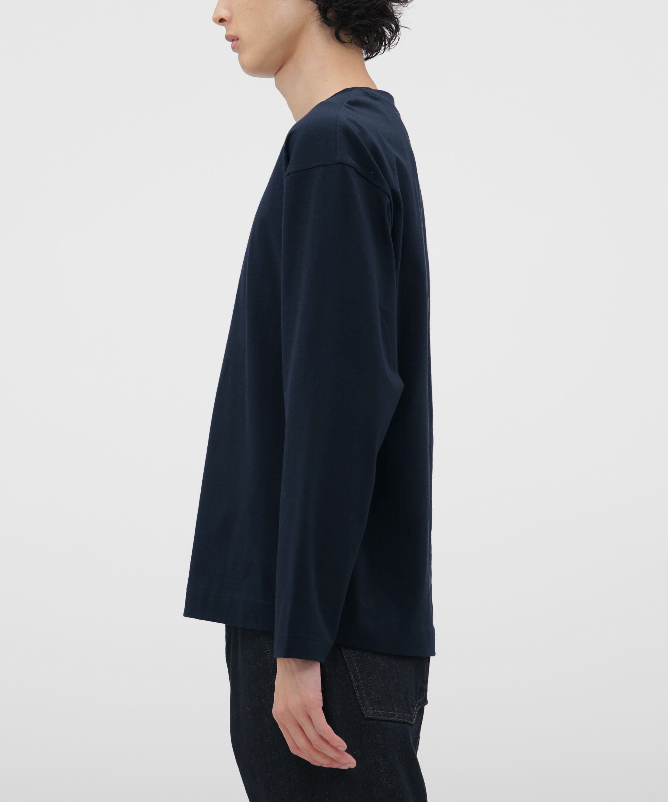 MARGARET HOWELL「PLAIN COTTON JERSEY TOP」|Tシャツ・カットソー|