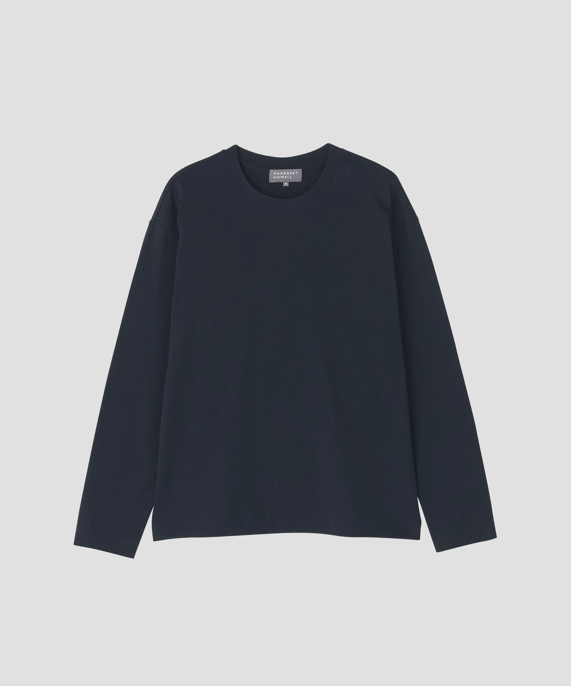 MARGARET HOWELL「PLAIN COTTON JERSEY TOP」|Tシャツ・カットソー|