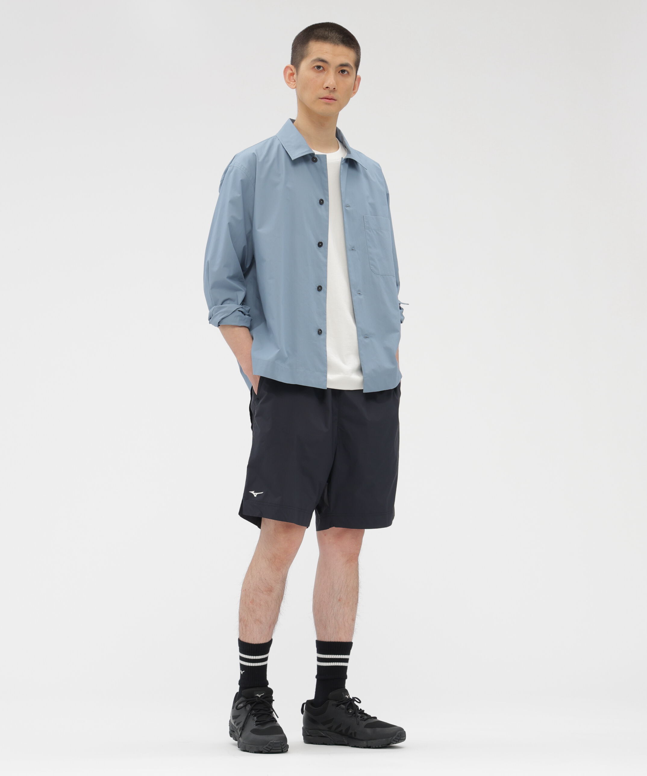 MARGARET HOWELL「HIGHDENSE COTTON POPLIN SHIRT」|シャツ・ブラウス|