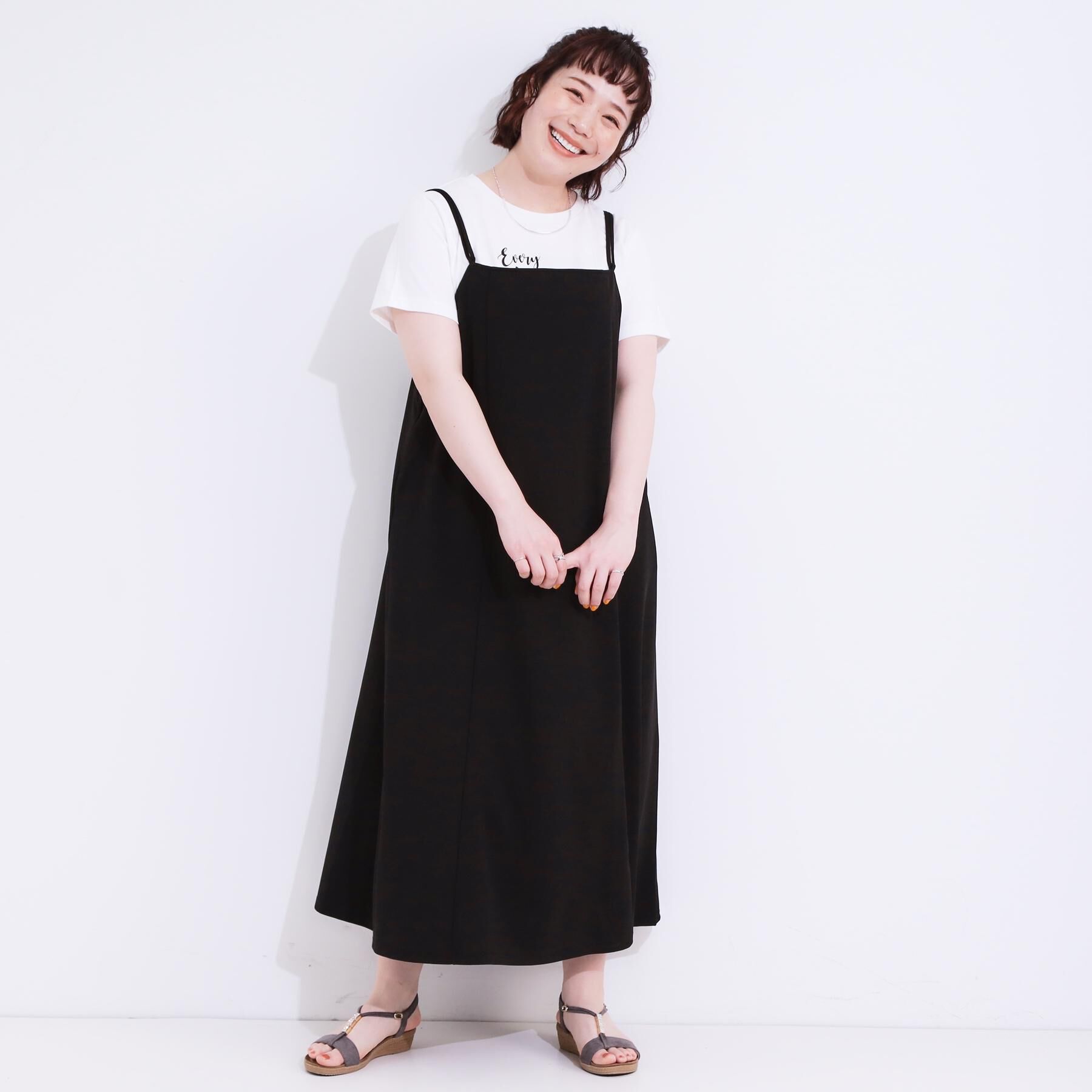 SHOO･LA･RUE「女性らしさ溢れる　フレアキャミワンピース」|ワンピース|