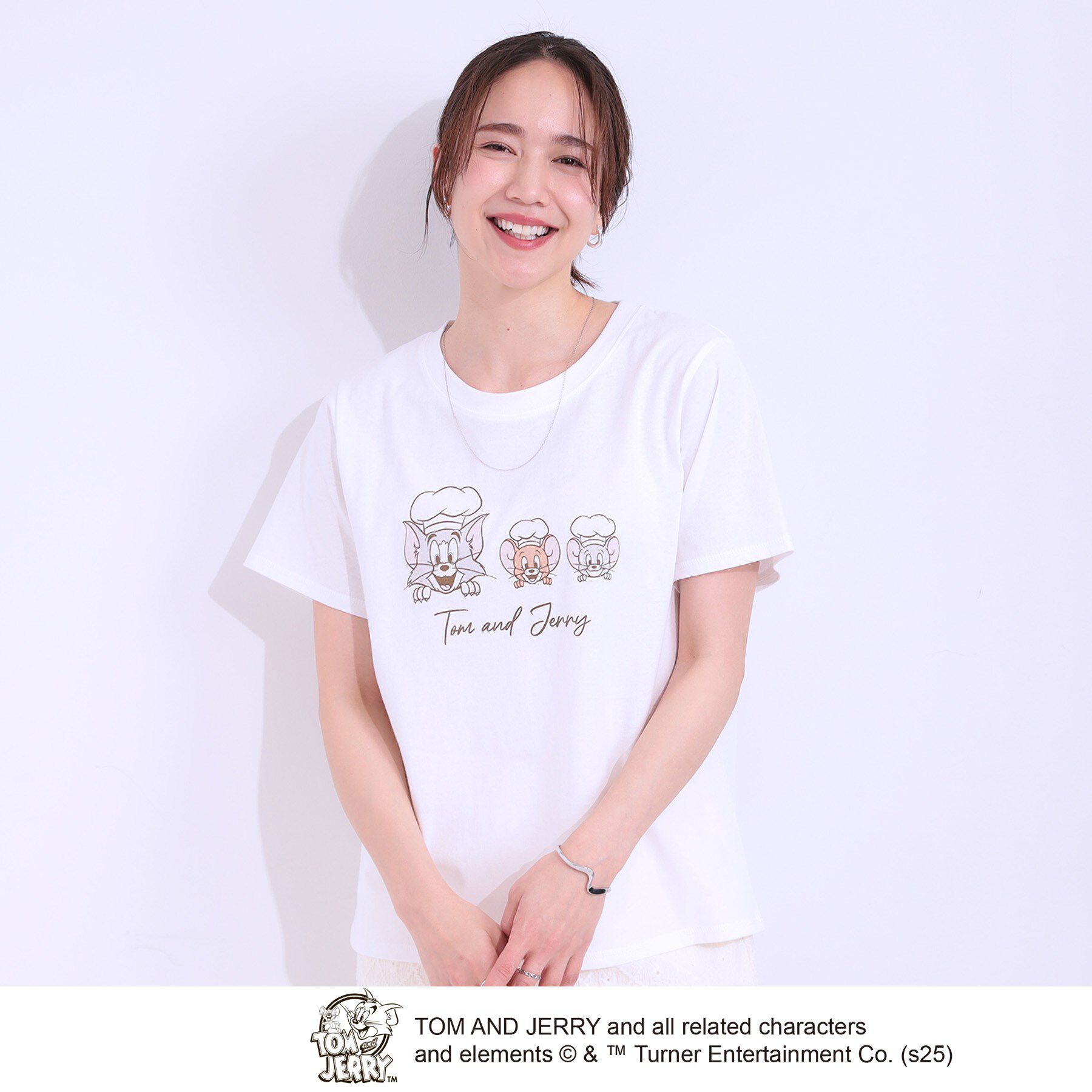 SHOO･LA･RUE「【TOM and JERRY 別注】ベーシックTシャツ」|Tシャツ・カットソー|