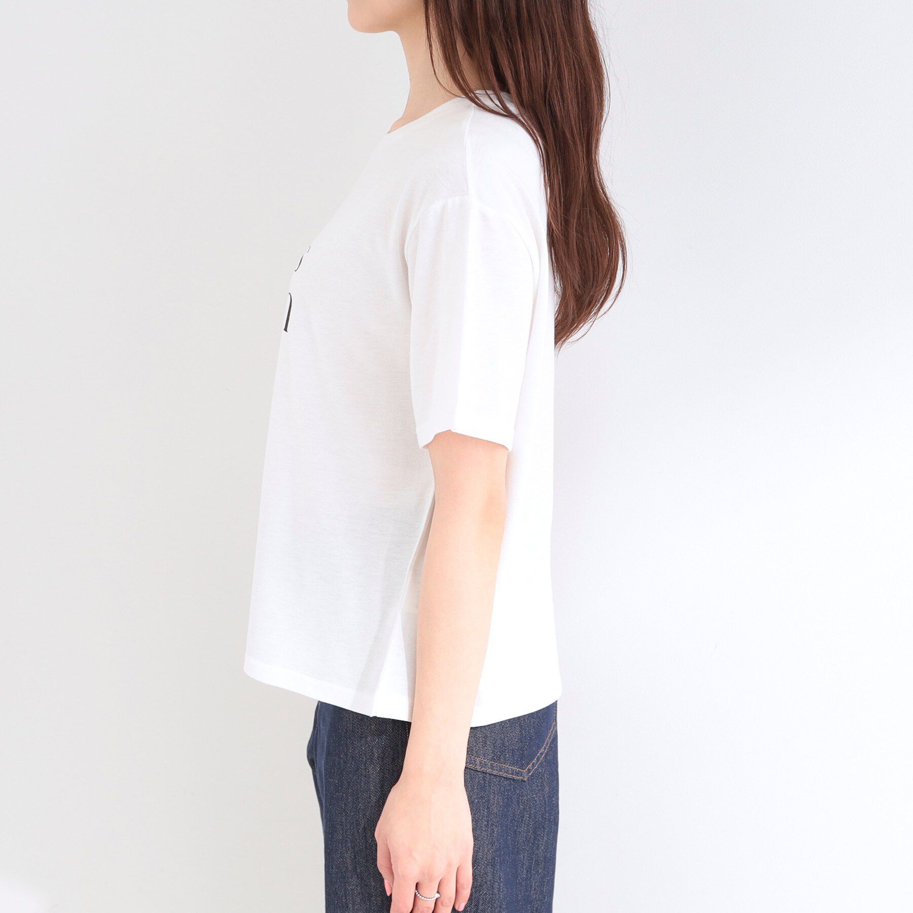 SHOO･LA･RUE「【2点セット/S-LL】透かしクロシェ編みベスト＋ロゴT 大人の涼やかセット」|その他|