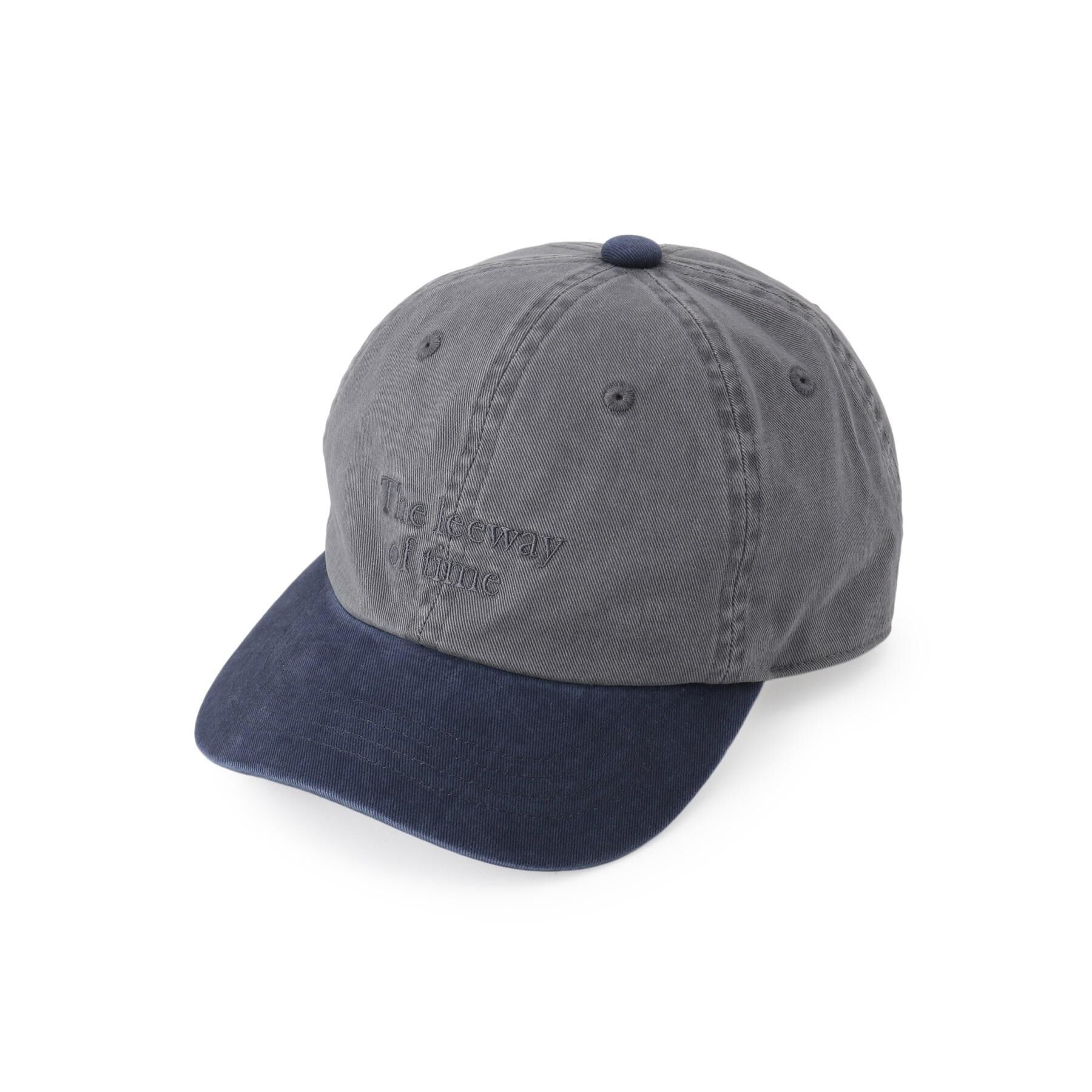 Dessin「【ウォッシュ加工】ロゴ入りCAP」|キャップ・キャスケット|グレー(512)