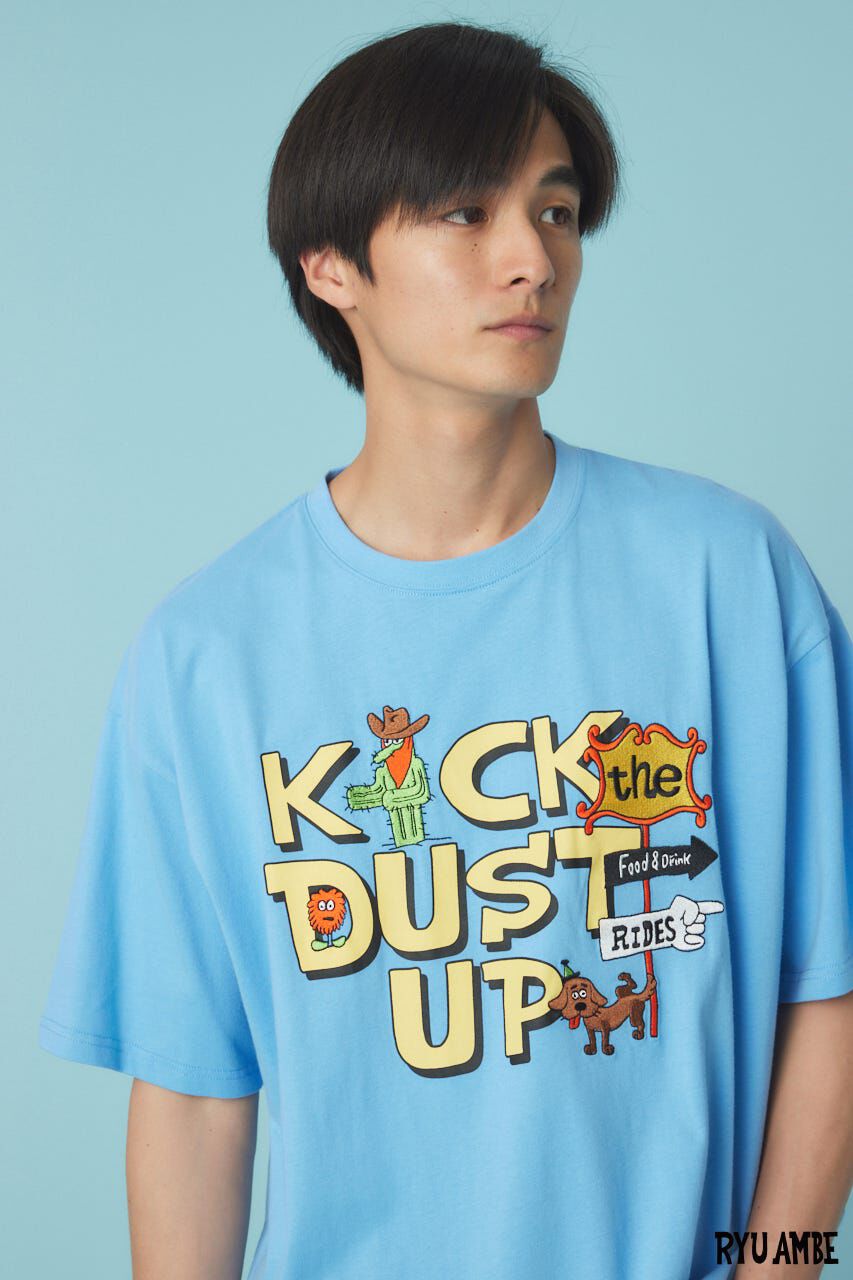 RODEO CROWNS「(Ryu Ambe)MOTIF刺繍Tシャツ」|Tシャツ・カットソー|