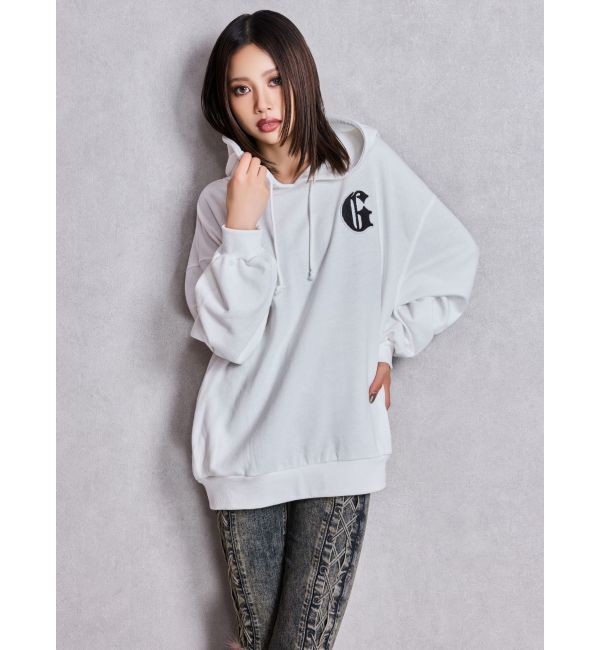 GYDA「COUCH SURFING GYDALMATIANスウェットパーカー」|パーカー|