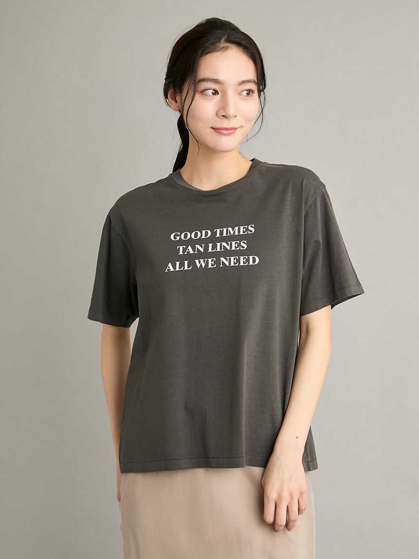 Mila Owen「ヴィンテージライクグラフィックＴシャツ」|Tシャツ・カットソー|
