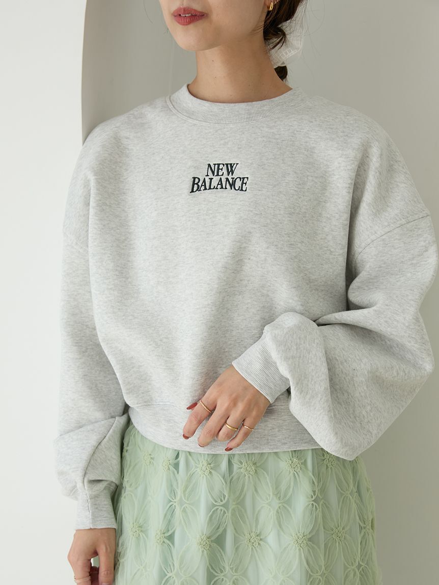 NEW BALANCE 「【New Balance for emmi】Track side フリースクルー」|スウェット・ジャージ|