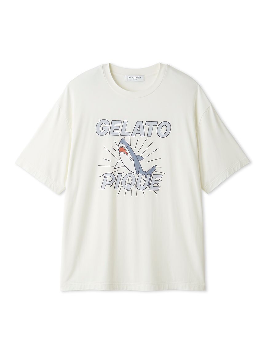 GELATO PIQUE HOMME「【HOMME】【接触冷感】レーヨンシャークTシャツ」|ルームウェア|