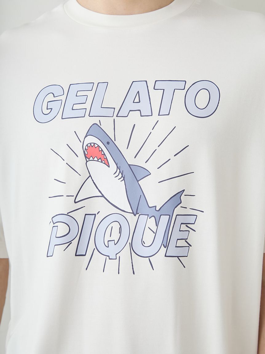 GELATO PIQUE HOMME「【HOMME】【接触冷感】レーヨンシャークTシャツ」|ルームウェア|