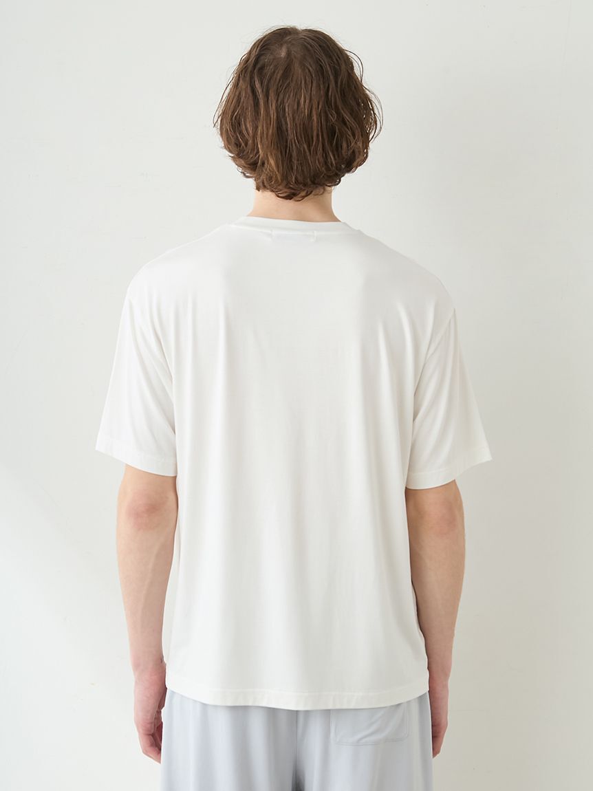 GELATO PIQUE HOMME「【HOMME】【接触冷感】レーヨンシャークTシャツ」|ルームウェア|