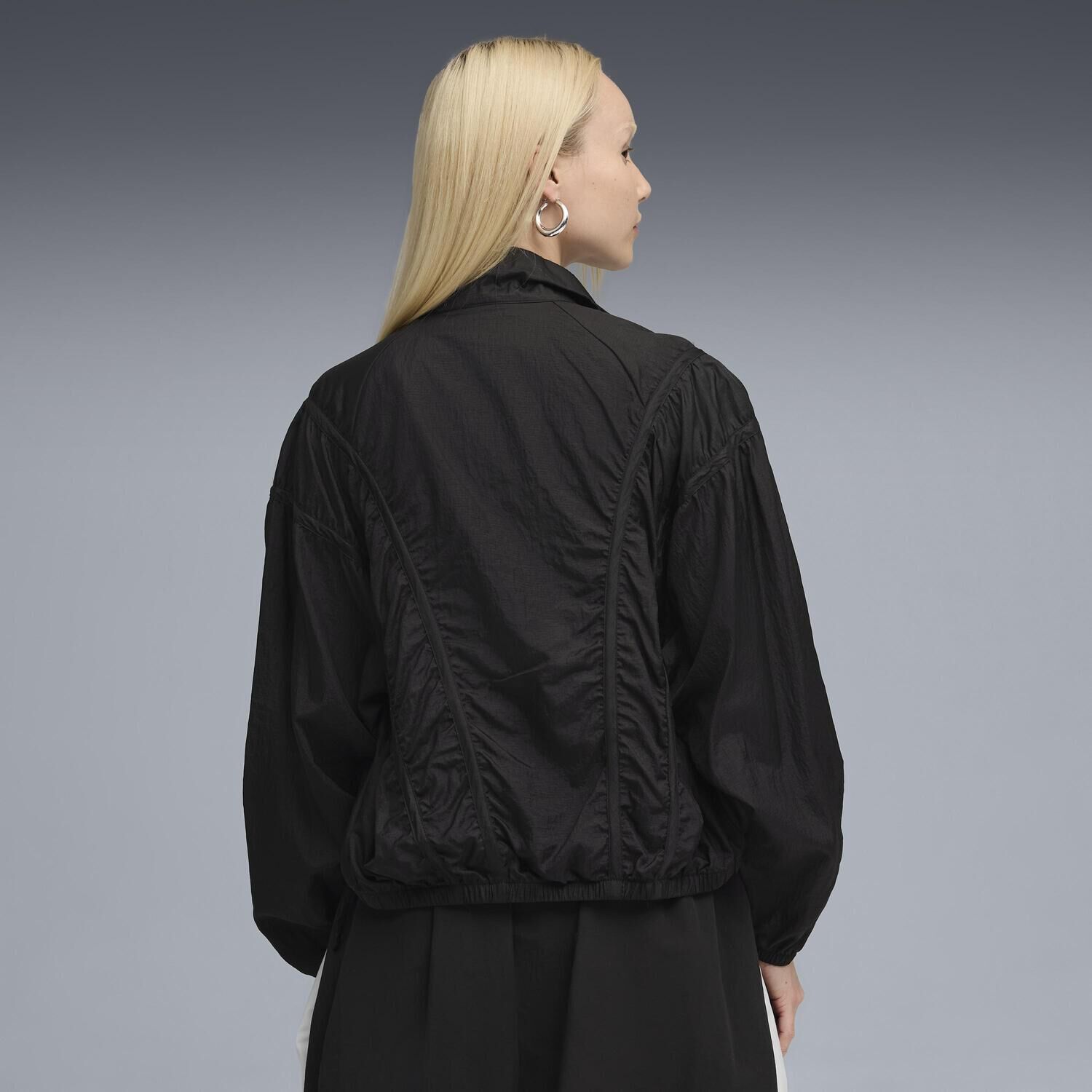 PUMA「【PUMA ｳｪｱ】W DARE TO OVERSIZED WV JACKET」|ポロシャツ|