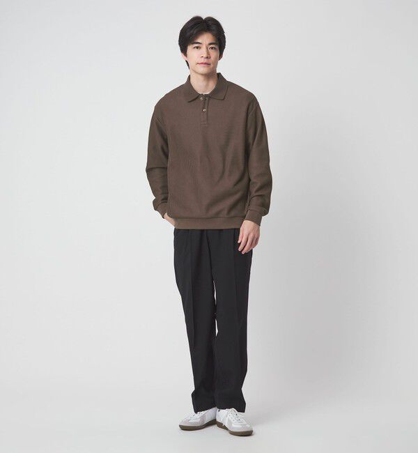 UNITED ARROWS green label relaxing「クリア ラッセル 長袖 ポロシャツ」|ポロシャツ|