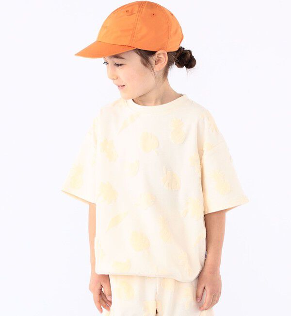 SHIPS KIDS「SHIPS KIDS:100～130cm / パイル ジャカード TEE」|Tシャツ・カットソー|
