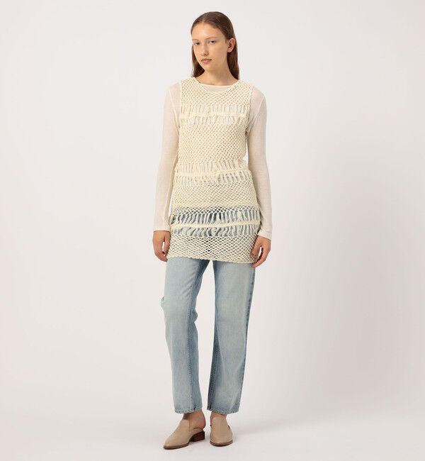 TOMORROWLAND BUYING WEAR「All That Remains ノースリーブ ニット プルオーバー」|ニット・セーター|