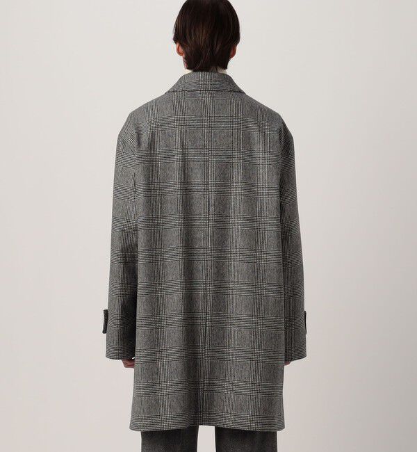 TOMORROWLAND BUYING WEAR「MACKINTOSH HUMBIE ウールグレンチェック ステンカラーコート」|ステンカラーコート|