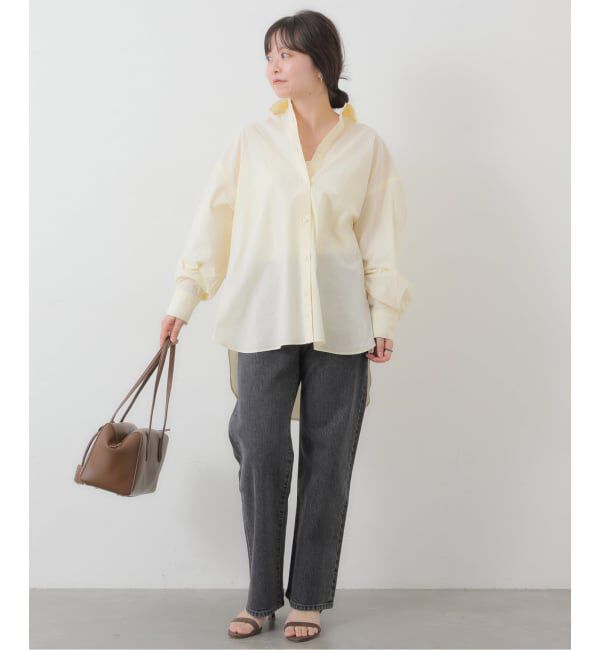 SLOBE IENA「《予約》コットンビックレギュラーシャツ」|シャツ・ブラウス|