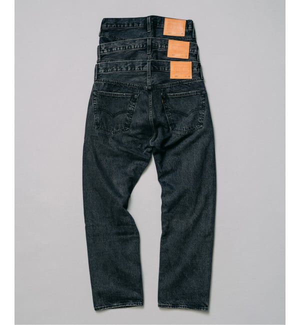 EDIFICE「LEVI&rsquo;S(R)/リーバイス(R) 別注 BIG E 501(R) BLACK L28」|デニム|
