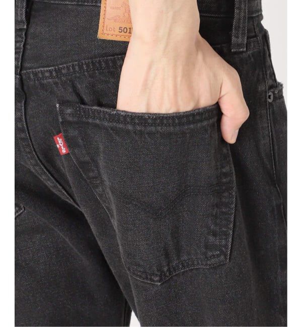 EDIFICE「LEVI&rsquo;S(R)/リーバイス(R) 別注 BIG E 501(R) BLACK L28」|デニム|