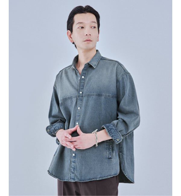 EDIFICE「LE JEAN DE EDIFICE 9オンス デニムシャツ」|デニムジャケット|