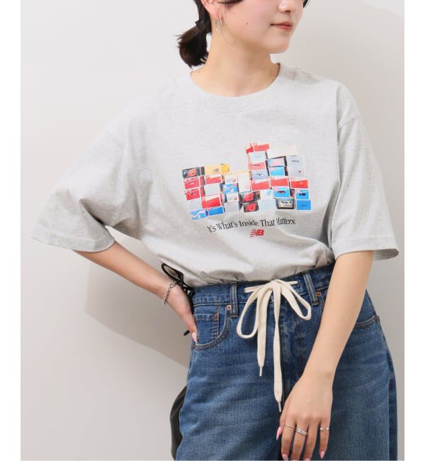 JOURNAL STANDARD relume「《WEB限定》【NEW BALANCE/ニューバランス】ボックスTシャツ」|Tシャツ・カットソー|