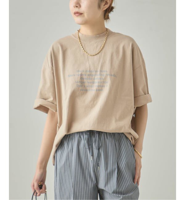 journal standard L'essage「POET MEETS DUBWISE 別注LOOSE FIT Tシャツ」|Tシャツ・カットソー|