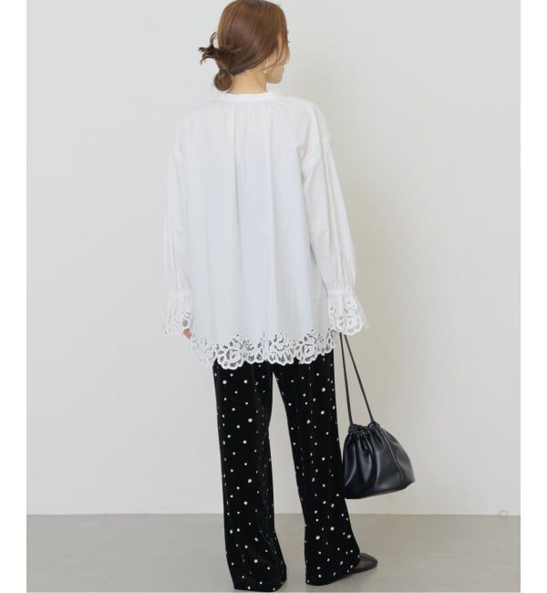 JOURNAL STANDARD relume「《WEB限定追加予約》小花刺繍ベロアパンツ」|その他|