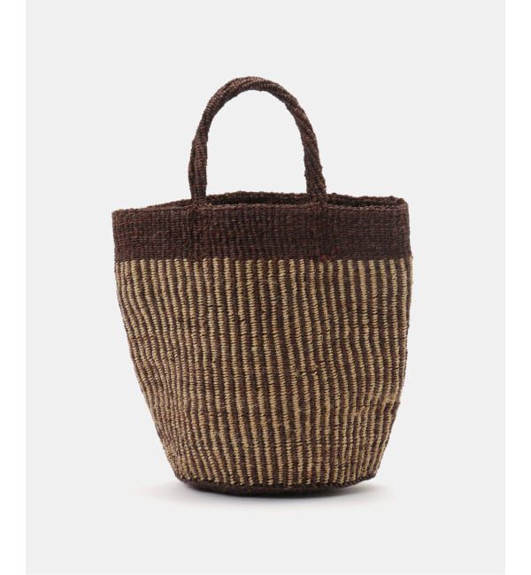 journal standard luxe「【SOIL】STRIPE SISAL BAG」|かごバッグ|
