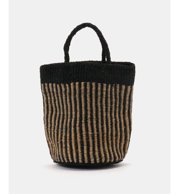 journal standard luxe「【SOIL】STRIPE SISAL BAG」|かごバッグ|