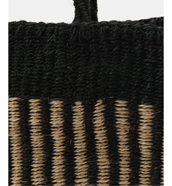 journal standard luxe「【SOIL】STRIPE SISAL BAG」|かごバッグ|