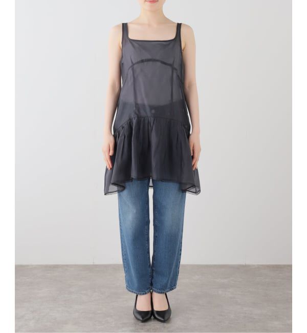 U by SPICK&SPAN「le/ル SHEER LAYERED MINI OPS」|ワンピース|